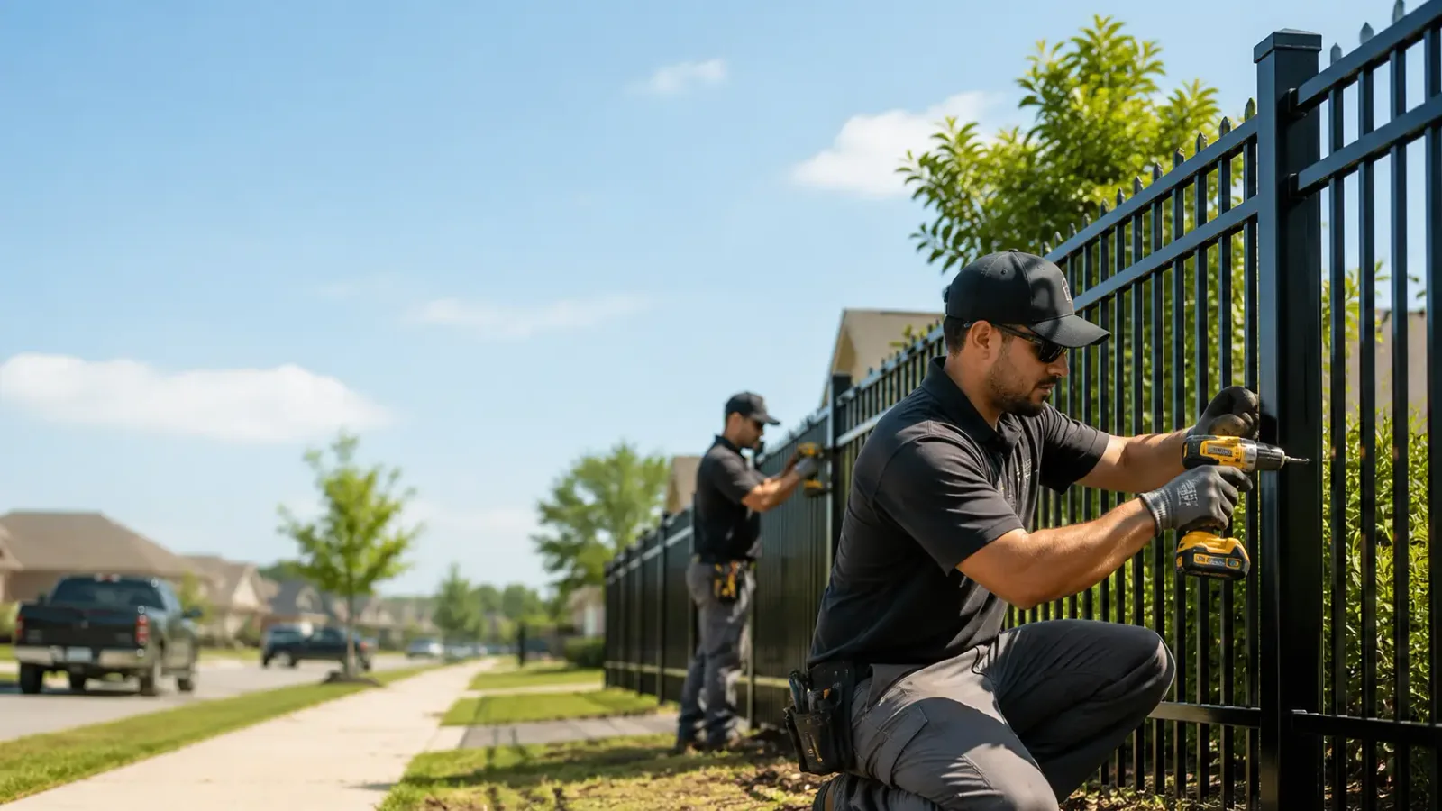 Metal Fence Installation in Marseilles, IL